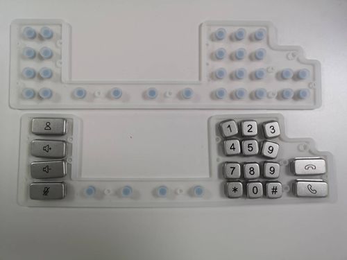 Nummernblock / 18 Tasten - G130 - Shenzhen KEYU Co., Ltd  - einbaufähig / Silikongummi / wasserdicht