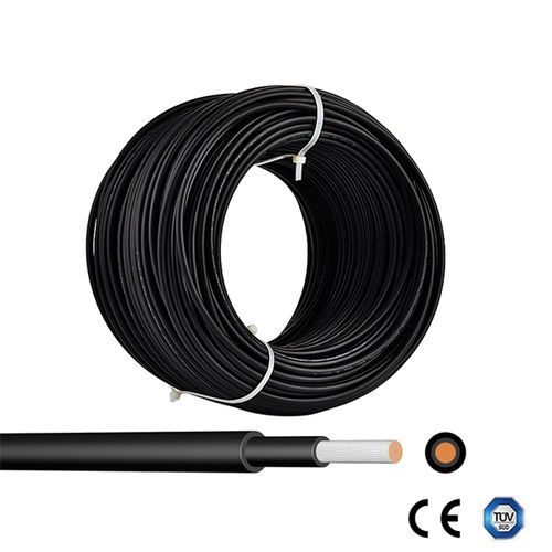 Versorgungs-Stromkabel - PV1-F - SHANGHAI ANSON ELECTRIC TECHNOLOGY CO.,LTD - DIN / isoliert / Kupfer