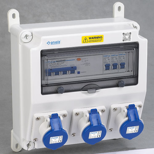 Voll ausgestattetes Elektrogehäuse - AESM-231 - SHANGHAI ANSON ELECTRIC TECHNOLOGY CO.,LTD - wandmontiert / Kunststoff / IP67