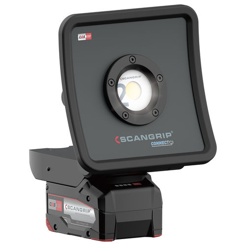LED-Scheinwerfer - NOVA 2 CONNECT - SCANGRIP - schlagfest / wiederaufladbar