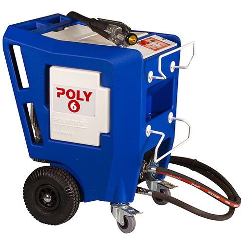 Mobile Spritzanlage - POLYMAIR 6 HVLP - Euromair - für Flüssigkeiten / elektrisch / für Beschichtung