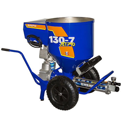 Spachtelmasse-Spritzmaschine - JETPRO 130-7 - Euromair - dreiphasig