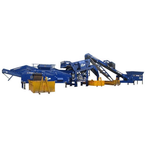 Siebanlage für Baustellen - FSM series - EDGE Innovate - zur industriellen Anwendung / mobil / für Müll