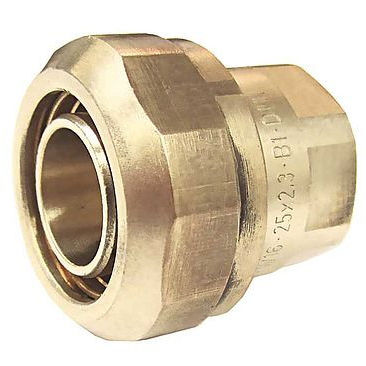 Hydraulikanschluss - 66111 - BEULCO GmbH & Co. KG - Einschraub / Messing / 3-teilig