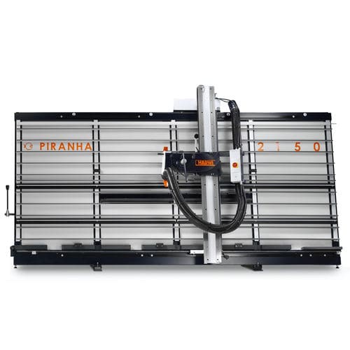 Paneel-Sägemaschine - Piranha 2150 - Harwi - vertikal / für Kunststoff