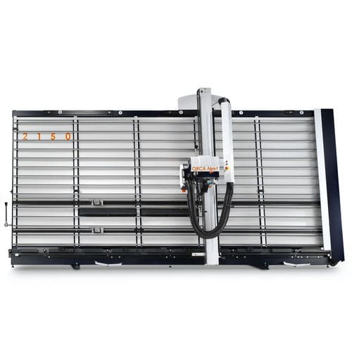 Paneel-Sägemaschine - Orca 2150 - Harwi - vertikal / für Kunststoff / halbautomatisch