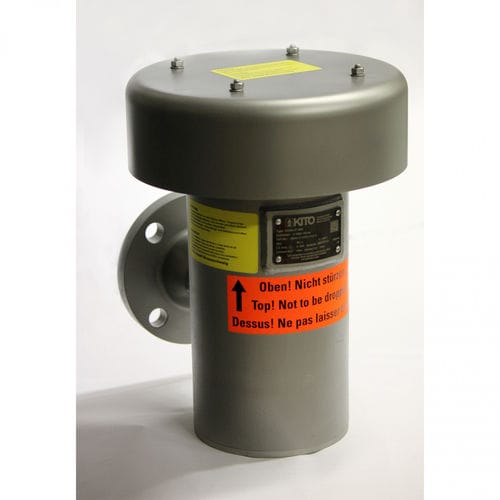 Entlastungsventil für Tanks - VD/AE-...-IIB3 - KITO Armaturen GmbH - Flansch / für Fluide