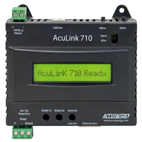 Gateway für Kommunikation - AcuLink 710 - Accuenergy Canada Inc. - kabellos / RS-485