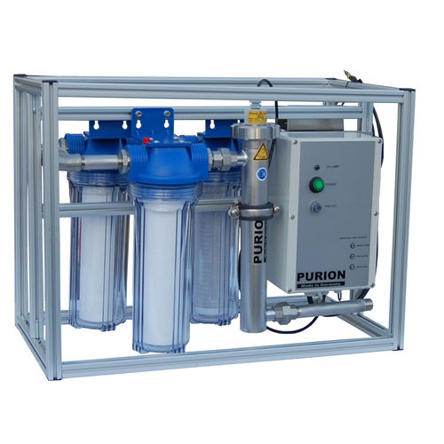 UV-Desinfektionsanlage - PURION&reg; COMPACT SYSTEM MAX ACTIVE - PURION GmbH - Wasser