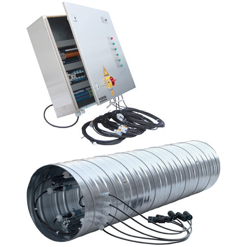 Klimasystem für Kanaleinbau - AIRPURION inline D250 - PURION GmbH - Industrie / für Wohnhaus / Büro