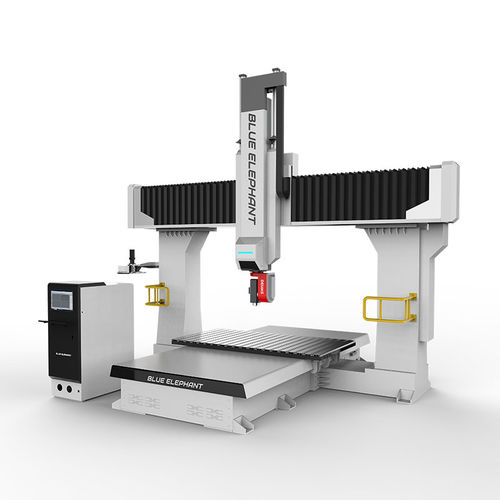 5-Achs-Bearbeitungszentrum - ELECNC-1224-5A - Jinan Blue Elephant CNC Machinery Co.,Ltd - vertikal / mit mobilem Tisch / Präzision