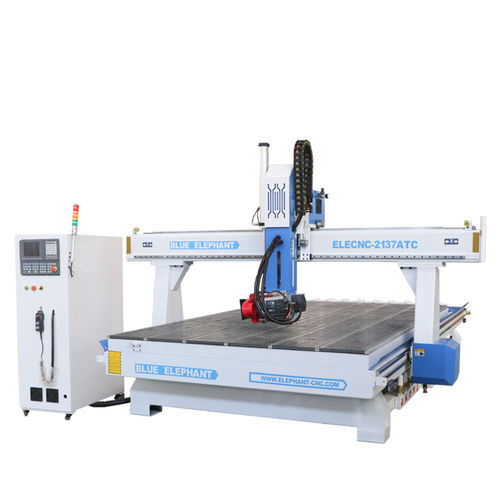 CNC-Konturfräsmaschine - ELECNC-2137ATC - Jinan Blue Elephant CNC Machinery Co.,Ltd - 4-Achs / 1-Spindel / Holz