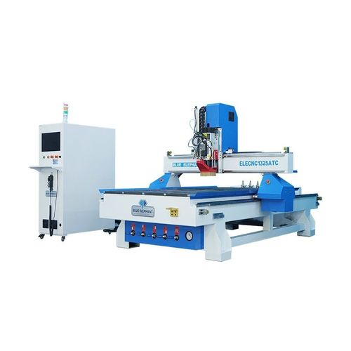 CNC-Konturfräsmaschine - ELECNC1325ATC - Jinan Blue Elephant CNC Machinery Co.,Ltd - Spindel / für Kunststoff / für Verbundstoffe
