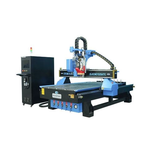 Cutter-Schneidemaschine - ELECNC1325ATC - Jinan Blue Elephant CNC Machinery Co.,Ltd - für Gummi / für PVC / für Acryl