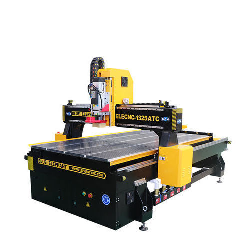 CNC-Konturfräsmaschine - ELECNC-1325ATC - Jinan Blue Elephant CNC Machinery Co.,Ltd - 3-Achs / 1-Spindel / für Acryl