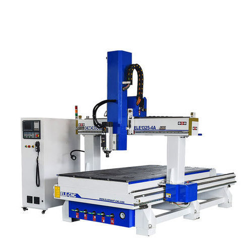 CNC-Konturfräsmaschine - ELECNC1325ATC-4A - Jinan Blue Elephant CNC Machinery Co.,Ltd - 4-Achs / 1-Spindel / Holz
