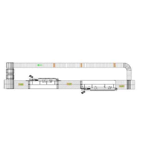 Automatische Kantenanleimmaschine - Jinan Blue Elephant CNC Machinery Co.,Ltd - mit Leimapplikator