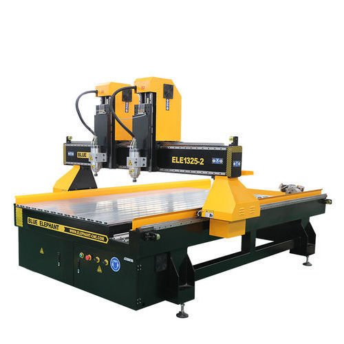 CNC-Konturfräsmaschine - ELECNC-1325-2S - Jinan Blue Elephant CNC Machinery Co.,Ltd - 3-Achs / Mehrspindel / Holz