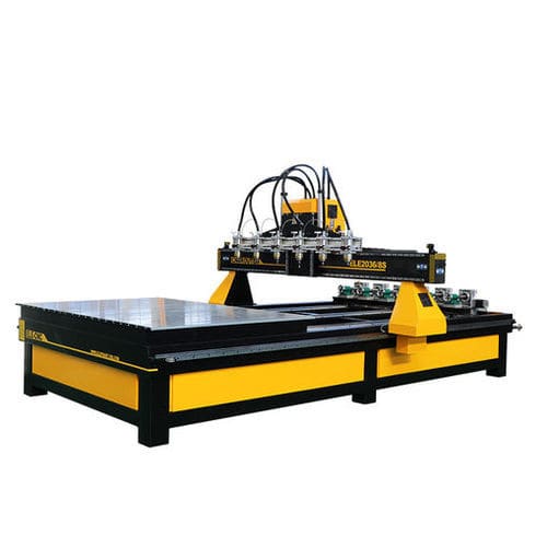 CNC-Konturfräsmaschine - ELECNC-2036 - Jinan Blue Elephant CNC Machinery Co.,Ltd - 4-Achs / Mehrspindel / Holz