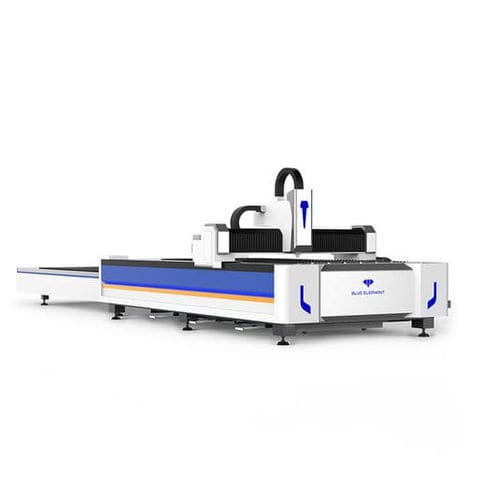 Faserlaser-Schneidemaschine - ELECNC-1530E - Jinan Blue Elephant CNC Machinery Co.,Ltd - für Metall / für Blech / CNC