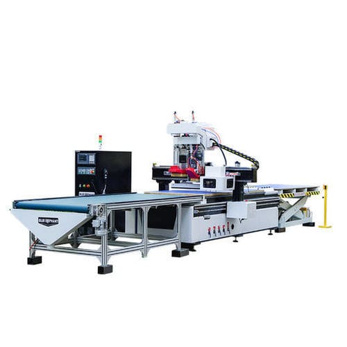 CNC-Konturfräsmaschine - ELECNC-1325ATC - Jinan Blue Elephant CNC Machinery Co.,Ltd - 3-Achs / Spindel / für Holz