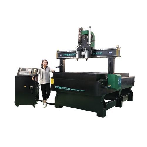 CNC-Konturfräsmaschine - ELECNC-1530-2S - Jinan Blue Elephant CNC Machinery Co.,Ltd - 3-Achs / Multikopf / für Holz