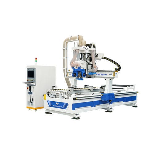 CNC-Konturfräsmaschine - EM3-1025 - Jinan Blue Elephant CNC Machinery Co.,Ltd - 3-Achs / mit 4 Spindeln / für Holz