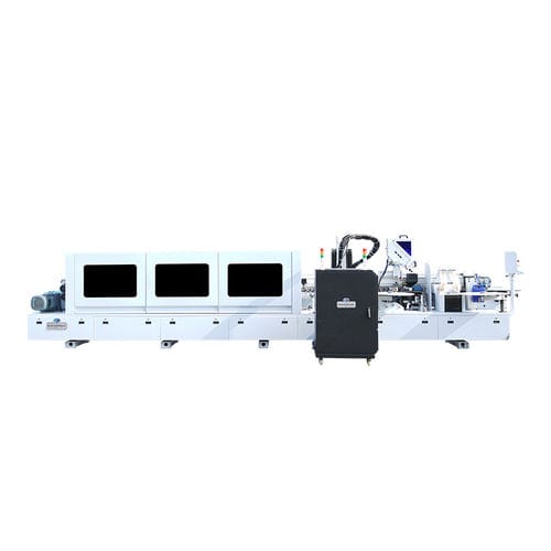 Automatische Kantenanleimmaschine - E-70JDSR (PUR) - Jinan Blue Elephant CNC Machinery Co.,Ltd - für Paneele / für Holz / mit Leimapplikator