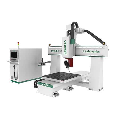 CNC-Bearbeitungszentrum / 5-Achs - Omic 1212F - Jinan Blue Elephant CNC Machinery Co.,Ltd - vertikal / für Holz / Portal