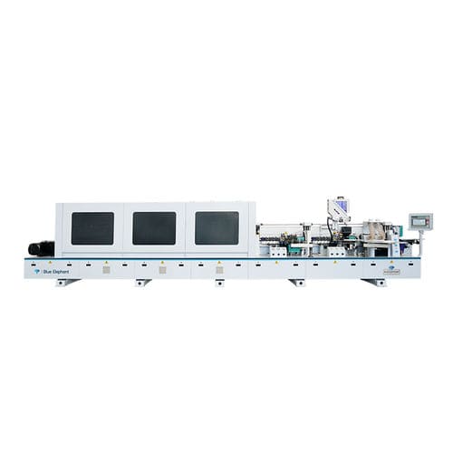 Automatische Kantenanleimmaschine - E-70JDSR - Jinan Blue Elephant CNC Machinery Co.,Ltd - mit hohem Durchsatz