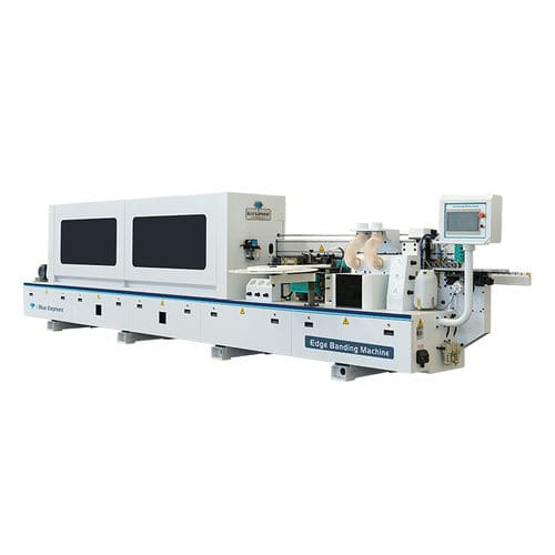 Automatische Kantenanleimmaschine - E-70J - Jinan Blue Elephant CNC Machinery Co.,Ltd - für Holz / für Paneele / mit hohem Durchsatz