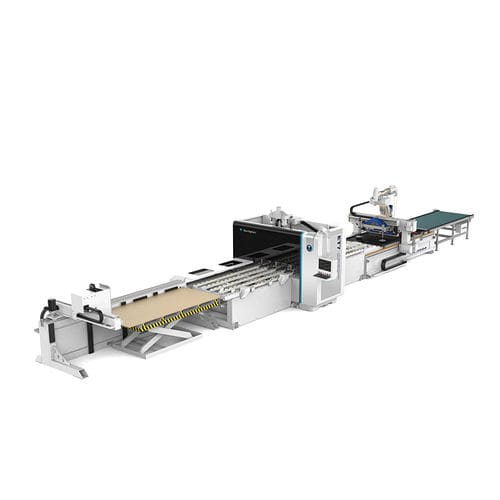 CNC-Bearbeitungsanlage - ET7 - Jinan Blue Elephant CNC Machinery Co.,Ltd - für Holzmöbel / Bohren / Schneid