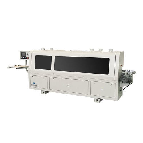 Vollautomatische Kantenanleimmaschine - E-50J - Jinan Blue Elephant CNC Machinery Co.,Ltd - für Holz / für Paneele / mit hohem Durchsatz