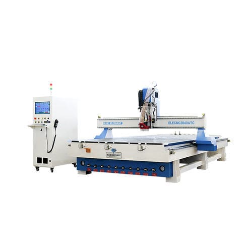 CNC-Konturfräsmaschine - ELECNC2040ATC - Jinan Blue Elephant CNC Machinery Co.,Ltd - 3-Achs / für Holz / für Acryl