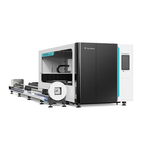 Faserlaser-Schneidemaschine - 1530SL6T	 - Jinan Blue Elephant CNC Machinery Co.,Ltd - für Metall / für Blech / Rohr