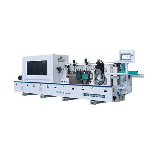 Automatische Kantenanleimmaschine - E-60C - Jinan Blue Elephant CNC Machinery Co.,Ltd - für Holz / für Paneele / für Möbel