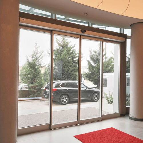 Schiebetür - iCat® A110 - Rsa kapi LTD - anodisiertes Aluminium / Kunststoff / für Krankenhaus