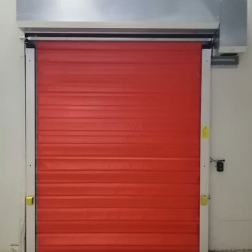 Rolltor - iCat® - Rsa kapi LTD - anodisiertes Aluminium / PVC / für den Innenbereich