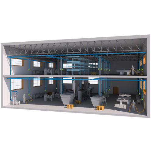 Zentrale Absauganlage / Industrie - Starvac - Labor / für Flüssigkeiten / für Späne