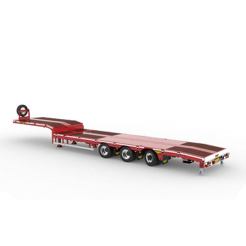 Sattelauflieger / automatische Erfassung - Broshuis BV - für Industriematerial / für Fahrzeuge / 3-Achsen
