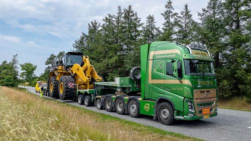Anhänger für Fahrzeuge - Broshuis BV - 7-Achsen / angehängt