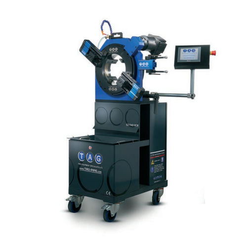 Rohrtrenn- und Anfasmaschine / Orbital - EZFAB series - T A G Pipe Equipment Specialists Ltd - Hochgeschwindigkeit / festinstalliert / motorisiert