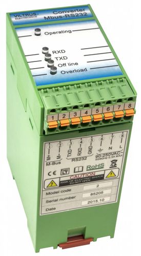 RS-232-Wandler - JSC Viltrus - M-Bus / für DIN-Schiene