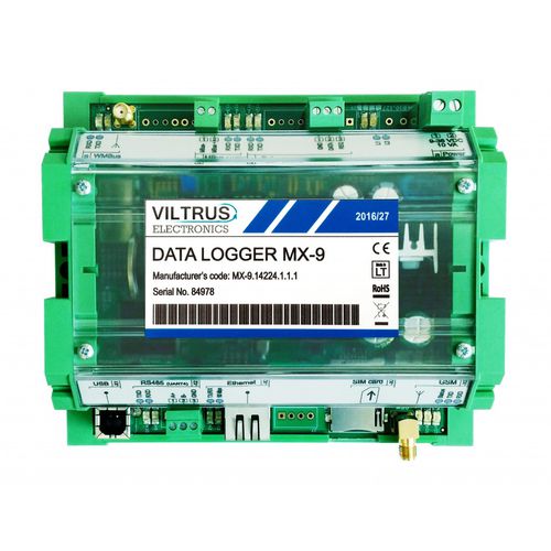 USB-Datenlogger - MX-9  - JSC Viltrus - drahtlos / Ethernet / Modbus