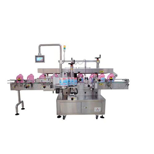 Doppelseitige Etikettiermaschine - DTB-82CS - Shandong Dongtai Machinery Manufacturing Co., Ltd. - automatisch / für Flaschen / zur Seitenetikettierung