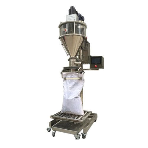 Gewichtsfüller - ZX-F-50 - Shandong Dongtai Machinery Manufacturing Co., Ltd. - halbautomatisch / für Säcke / für Pulver