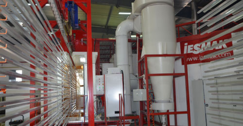 Partikelabscheider - İSTANBUL ELECTROSTATICS - Zyklon / Aluminium / für Lackieranlagen