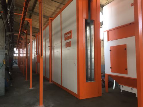 Tunnelofen - TUNNEL OVENS - İSTANBUL ELECTROSTATICS - Pulver