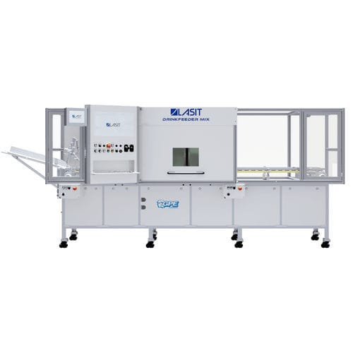 Lasermarkiermaschine - Drinkfeeder - LASIT Laser Marking - UV-Laser / Glas / für Kunststoff