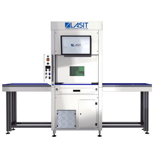 Faserlaser-Markiermaschine - TowerSlide X - LASIT Laser Marking - Metall / kompakt / für die Automobilindustrie
